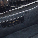 Saint Laurent- Paris Chain Shoulder Bag Embossed Sunset Black
