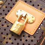 Louis Vuitton Monogram Perfo Pochette Accessoire Fuchsia Handbag