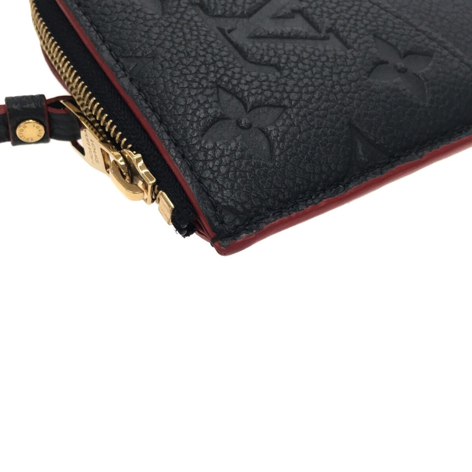 Louis Vuitton Porto Cartrecto Verso Coin Case Marine Rouge Monogram