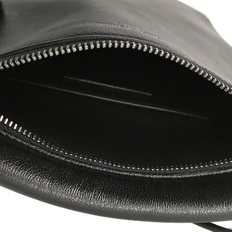 Saint Laurent- Shoulder Bag Black Flat Pouch Sid Body Bag