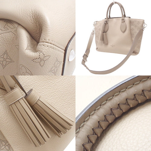 Louis Vuitton Mahina Haumea Top Handle Bag Galle Greige