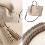 Louis Vuitton Mahina Haumea Top Handle Bag Galle Greige