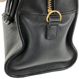 Saint Laurent- Cabas Small Leather Handbag Black