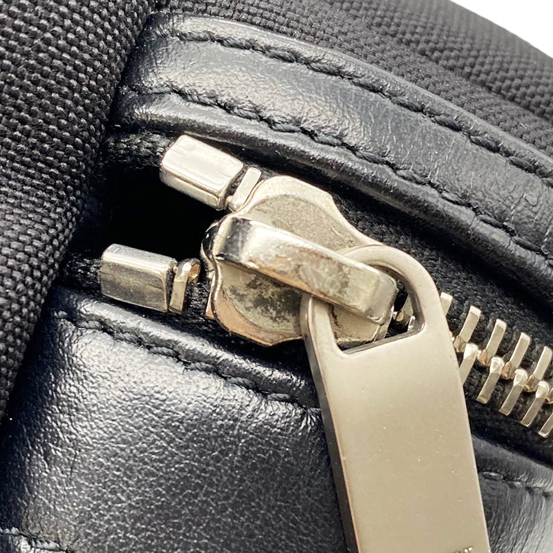 Saint Laurent- City Mini Backpack Leather Black Silver Hardware Rucksack