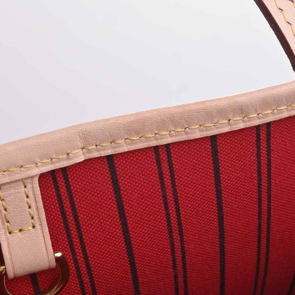 Louis Vuitton Monogram Neverfull MM Tote Bag Brown