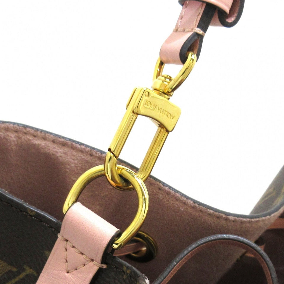 Louis Vuitton Neonoe Shoulder Bag Rose Poodle Monogram Canvas