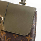 Louis Vuitton Monogram Locky BB Handbag Brown Khaki
