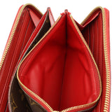 Louis Vuitton Monogram Zippy Wallet Retiro Round Zipper Long Wallet