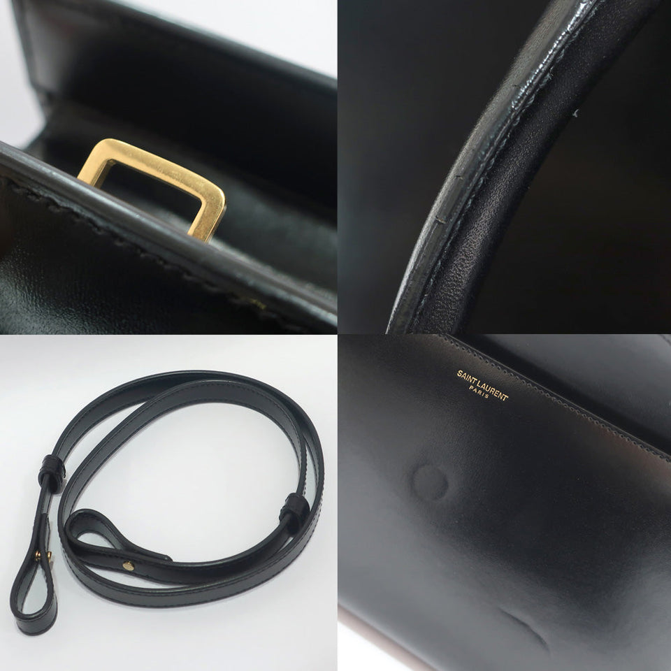 Yves Saint Laurent- 2 Way Hand Bag Shoulder Bag