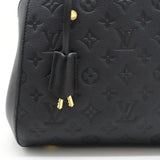 Louis Vuitton Monogram Emplant Montaigne BB Handbag Noir Black