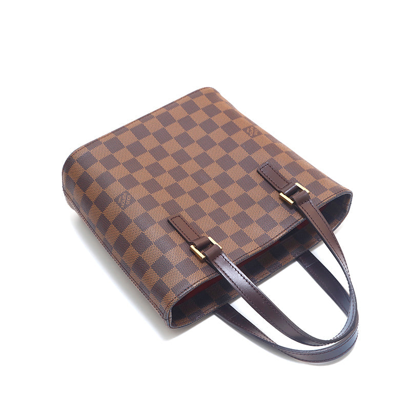 Louis Vuitton Damier Ebene Vavin PM Shoulder Bag Brown