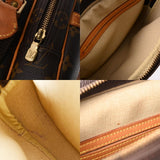 Louis Vuitton Monogram Reporter PM Brown Canvas Shoulder Bag