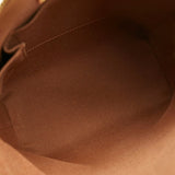 Louis Vuitton Monogram Lockit Tote Bag Brown