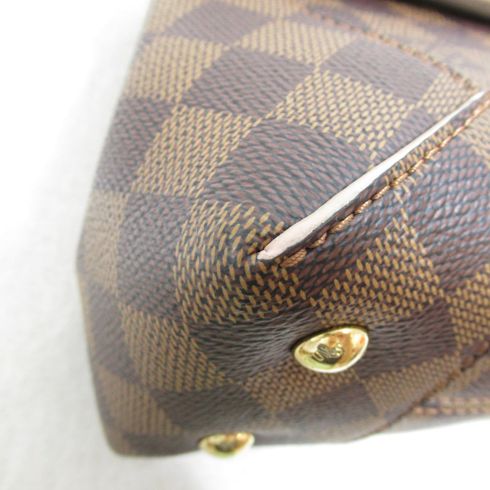 Louis Vuitton Kaisa Clutch Shoulder Bag  Pvc Coated Canvas