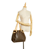 Louis Vuitton Monogram Hippo Piano Tote Bag Brown Leather