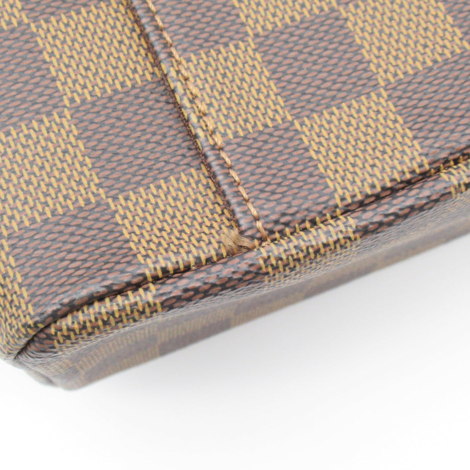 Louis Vuitton Olaf PM Shoulder Bag Pvc Coated Canvas Damier