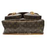 Louis Vuitton Monogram Sack Bass Shoulder Bag Brown