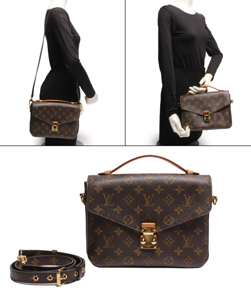 Louis Vuitton Pochette Metis Monogram Shoulder Bag