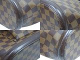 Louis Vuitton Shoulder Bag Tote Bag Manosque PM Damier Ebene Brown
