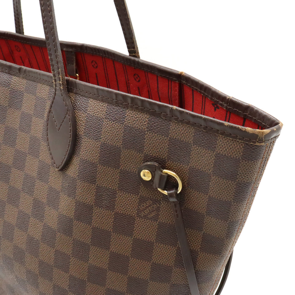 Louis Vuitton Damier Neverfull MM Tote Bag Shoulder Bag