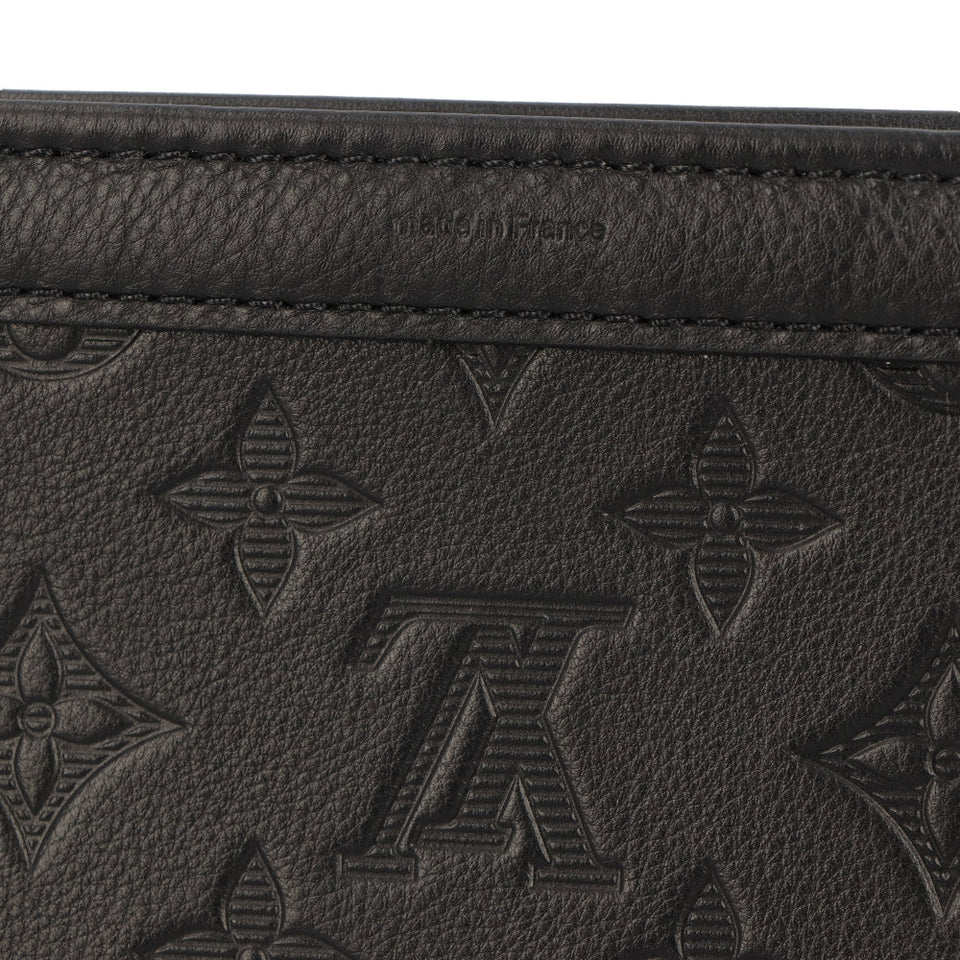 Louis Vuitton Gaston Wearable Wallet Shoulder Bag Purse Black