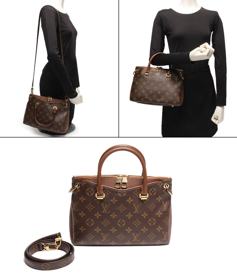 Louis Vuitton 2way Shoulder Bag Handbag Pallas BB Monogram