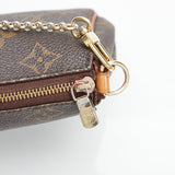 Louis Vuitton Monogram Eva Handbag Shoulder Bag 2way Brown