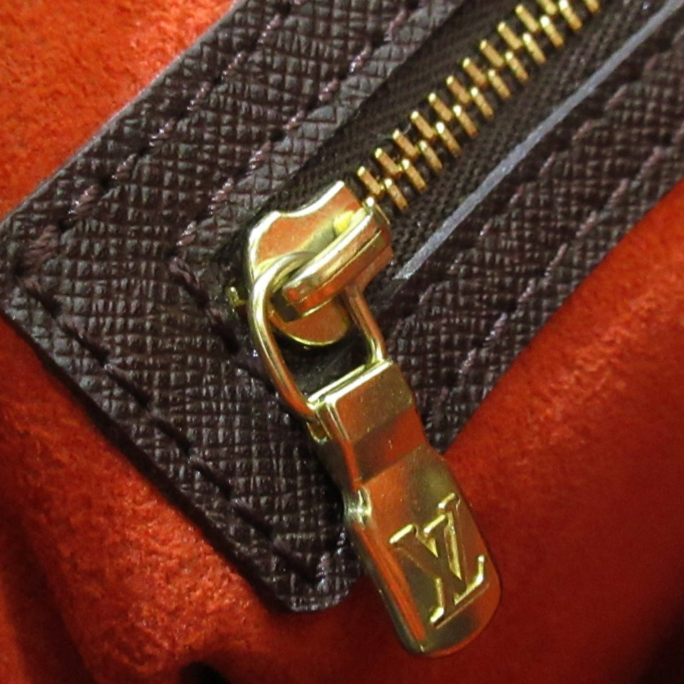 Louis Vuitton Marais Bucket Bag Ebene Damier Canvas