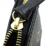Louis Vuitton  Mini Pochette Accessoire Handbag Black Beige