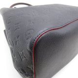 Louis Vuitton Neonoe Shoulder Bag Monogram Implant Marine Rouge