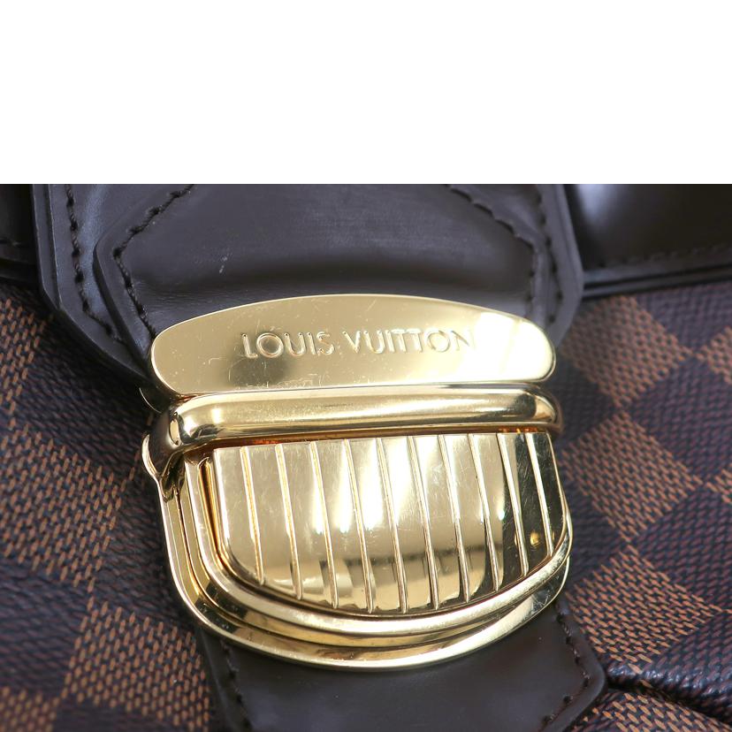 Louis Vuitton Sistina GM Damier Ebene Shoulder Bag