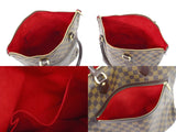 Louis Vuitton Saleya GM Damier Ebene Tote Bag Handbag Brown