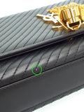 Saint Laurent- Paris Chain Shoulder Bag black