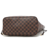 Louis Vuitton Damier Neverfull MM Tote Bag with Pouch Rose Ballerine