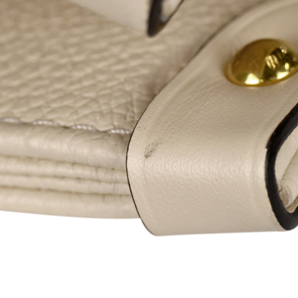 Louis Vuitton On The Go GM Shoulder Bag Monogram Creme