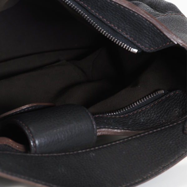 Louis Vuitton Solar PM Mahina Monogram Shoulder Bag Black