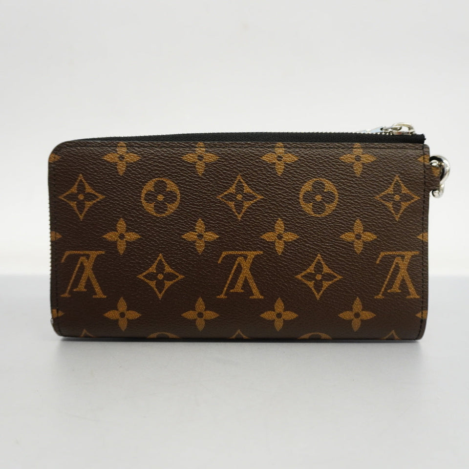 Louis Vuitton Long Wallet Monogram Macassar Zippy Dragonne Wallet