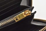 Saint Laurent- Paris Outlet Wallet Long Wallet Leather Black