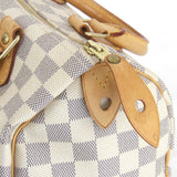Louis Vuitton Speedy 25 Handbag Damier Azur Canvas Damier Azur