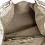 Louis Vuitton XL Shoulder Bag Monogram Mahina Beige
