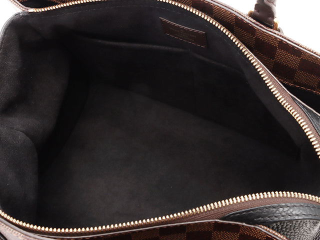 Louis Vuitton Normandy Handbag Damier Noir Black