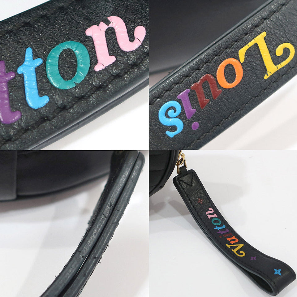 Louis Vuitton Heart Bag New Wave Calf Leather 2way Clutch