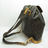 Louis Vuitton Montsouris GM Rucksack Backpack Canvas Monogram Brown