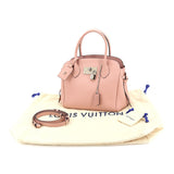 Louis Vuitton Mila PM Shoulder Bag Calf Leather Rose Poodle Pink