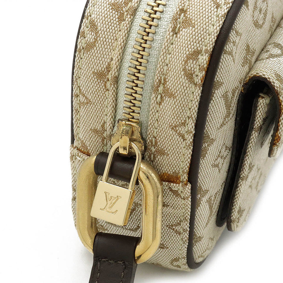 Louis Vuitton Monogram Mini Juliet Shoulder Bag Pochette Canvas Leather