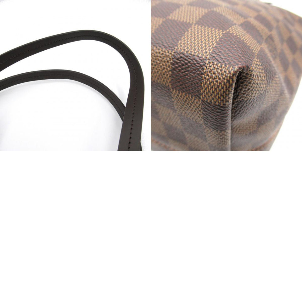 Louis Vuitton Jena MM Tote Bag PVC Coated Canvas Damier