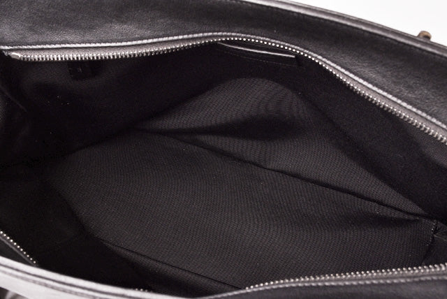 Saint Laurent- Chain Shoulder Bag Festival Fringe Black