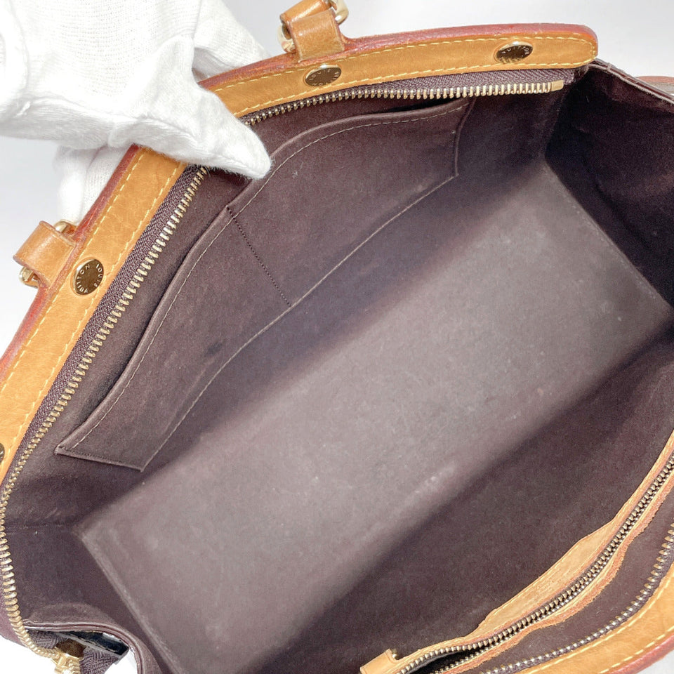 Louis Vuitton Blair MM Handbag Monogram Verni