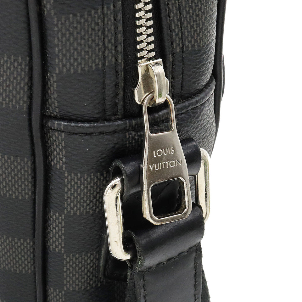 Louis Vuitton Damier Graphite Dayton PM Crossbody Messenger Bag