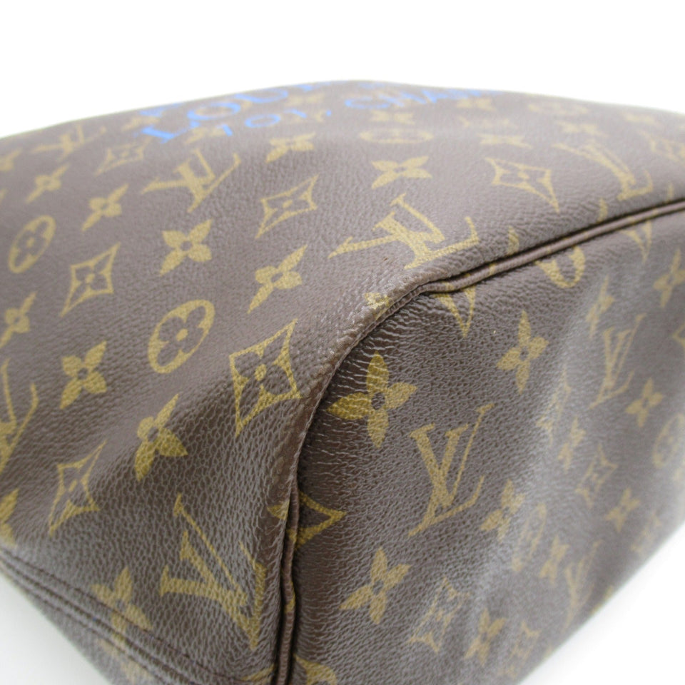Louis Vuitton Neverfull MM Tote Bag PVC Coated Canvas Monogram